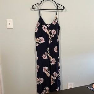Xhilaration Floral Jumpsuit
